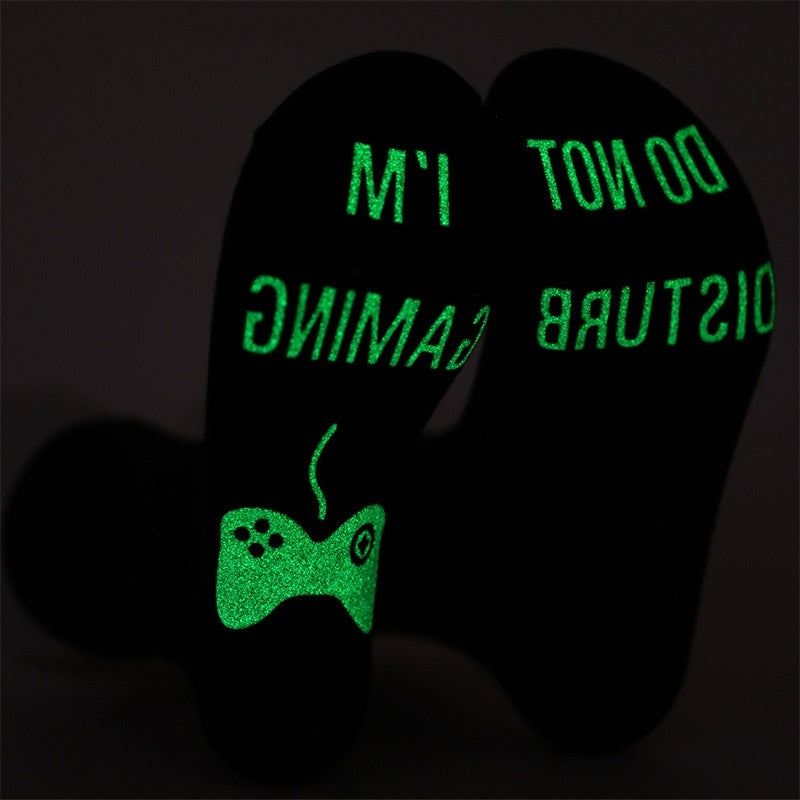 Men's Socks Pure Cotton Socks Socks Letter Printing Dispensing Tube Socks Brief Boxers