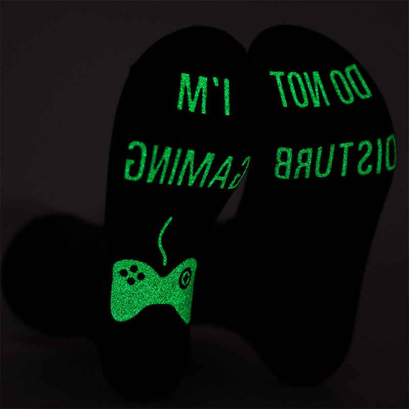 Men's Socks Pure Cotton Socks Socks Letter Printing Dispensing Tube Socks Brief Boxers