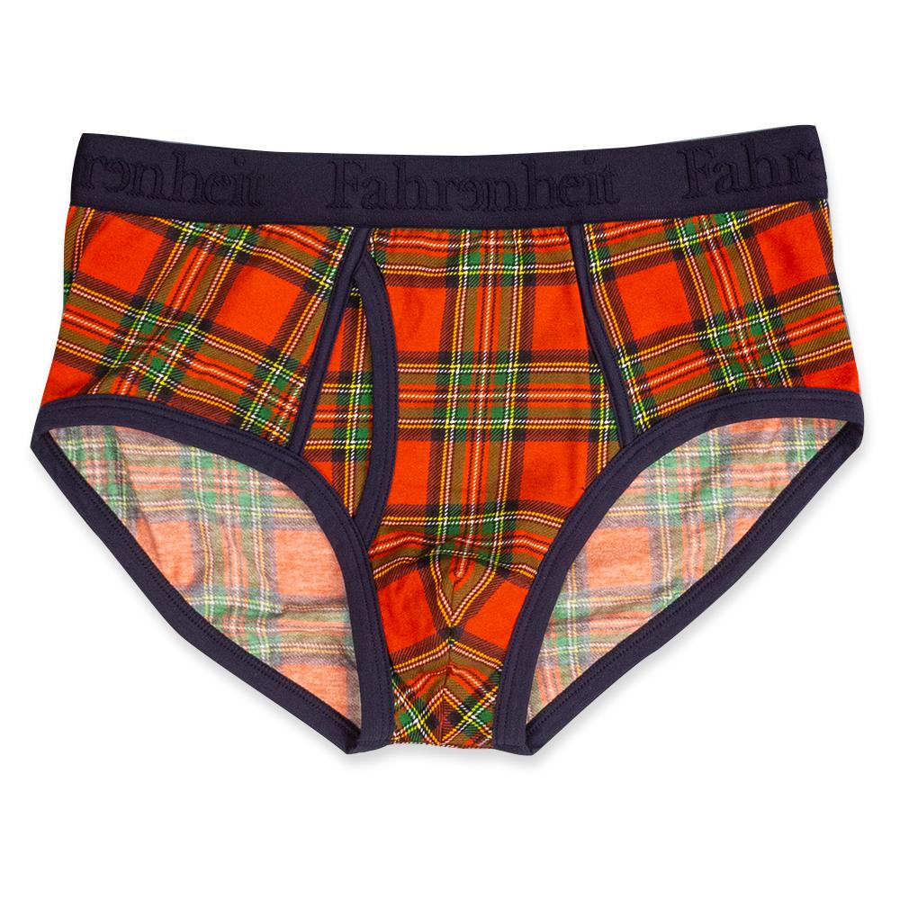 Wayne Tartan Brief Bundle by Fahrenheit New York Fahrenheit New York