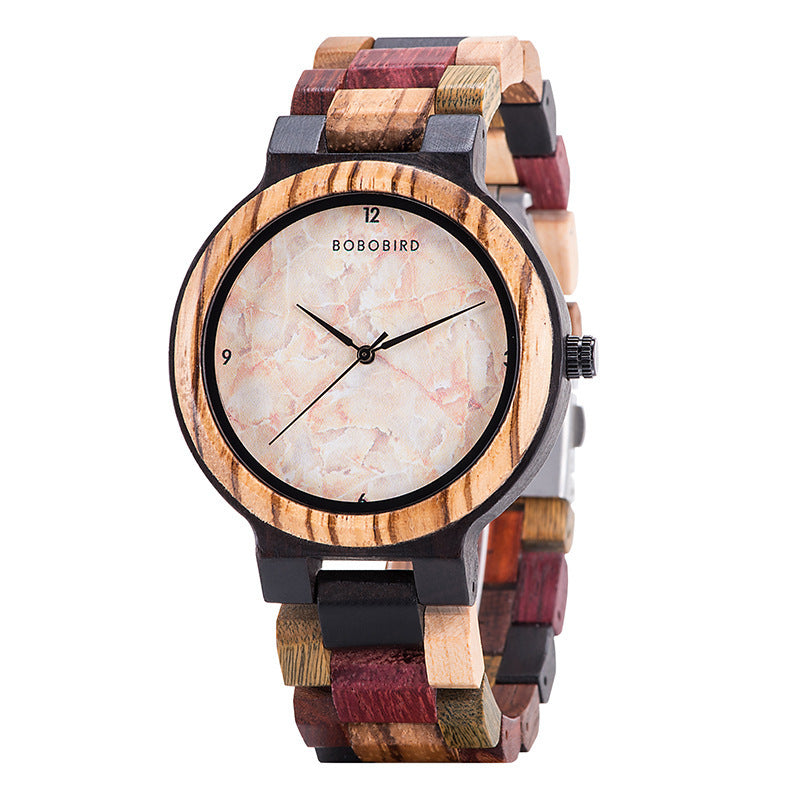 Casual Fashion Wooden Watch Brief Boxers