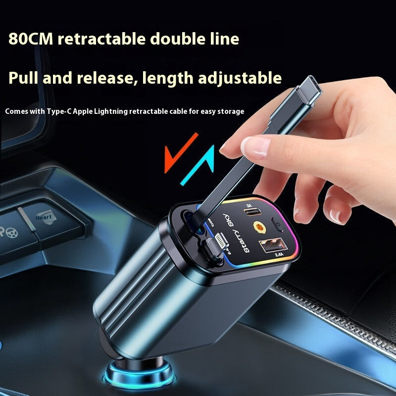 Starry Sky Flexible Wire Car Charger Brief Boxers
