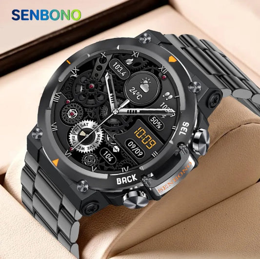 MAX18 Men Smartwatch AMOLED1.43inch Big Screen BT Calls Gesture Control AI Voice Sports Smart Watch Men Brief Boxers