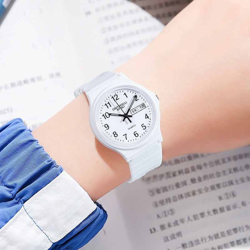 Mute Men's Kids Girls' Pointer Watch for Senior High School Entrance Examination Brief Boxers