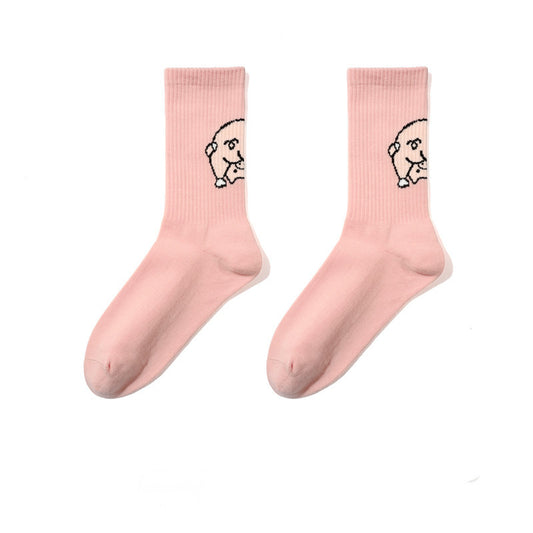 Piggy Socks Hippo Socks Casual Funny Cotton Socks Brief Boxers