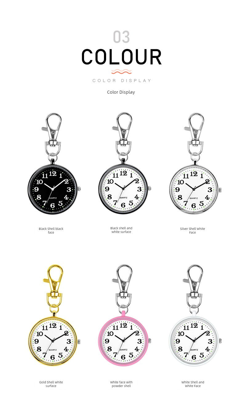 Civil Servant Examination Watch Special Carry-on Small Watch Senior High School Entrance Examination Pocket Watch Male Schoolmaster Public Entrance Examination Pointer Timing Female Brief Boxers