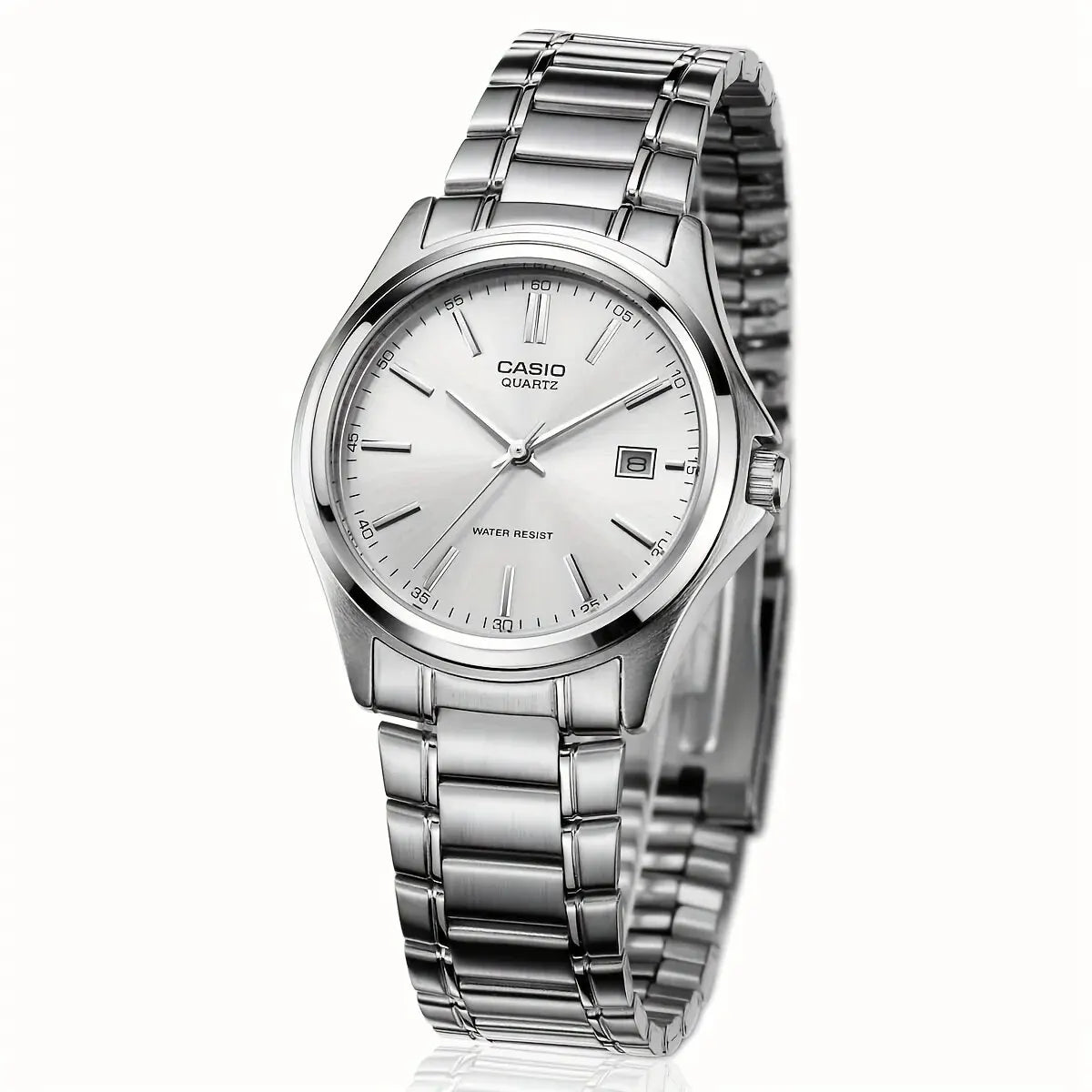 Casio MTP-1183A Women Watch Steel Belt Leather Leisure High Luxury Business Date Simple Diamond Face Quartz Watch Men Watch