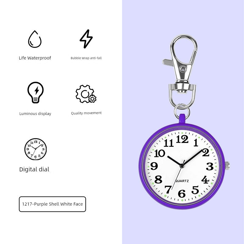 Civil Servant Examination Watch Special Carry-on Small Watch Senior High School Entrance Examination Pocket Watch Male Schoolmaster Public Entrance Examination Pointer Timing Female Brief Boxers