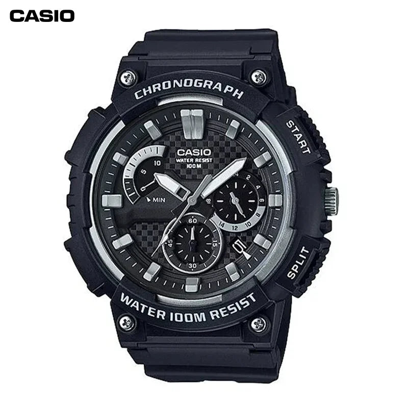 Casio MCW-200H/100H Watch Men's Men's Watch Multi-function Dial Stopwatch Date Sports Smart Cool Fashion Quartz Watch