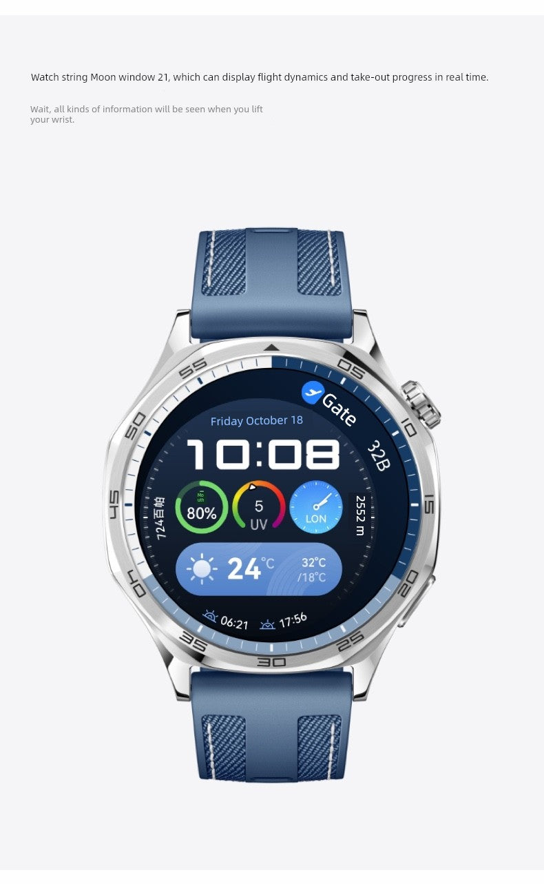 [12-Phase Installment Interest-Free] Huawei Watch GT5 Sports Smart Women's Business Bluetooth Calling Blood Oxygen Sleep Detection Official New Arrival Flagship 41mm Watch Pro Original Genuine Goods Brief Boxers