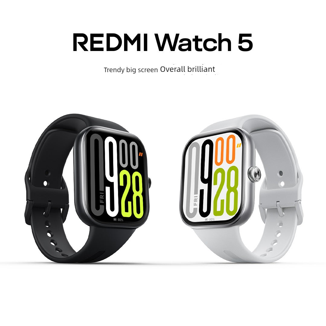 [New Arrival] Redmi Watch 5 Redmi Watch5 Xiaomi Smart Watch Sports Running Step Endurance Bluetooth Calling Blood Oxygen Heart Rate HD Large Screen Brief Boxers