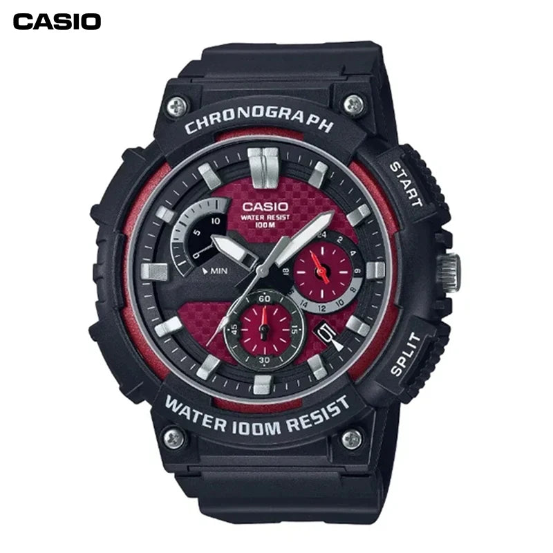 Casio MCW-200H/100H Watch Men's Men's Watch Multi-function Dial Stopwatch Date Sports Smart Cool Fashion Quartz Watch