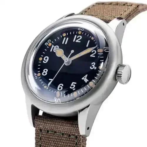 THORN A11 Titanium Watch For Men Retro Military watch NH35 Movement Automatic Sapphire crystal 200M Waterproof Wristwatch