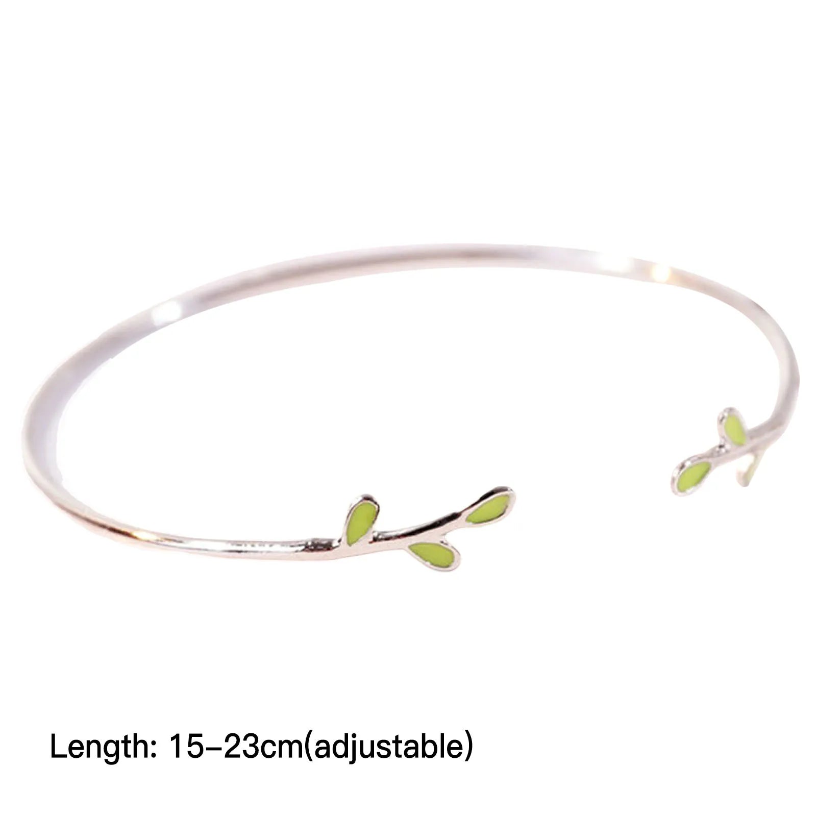 Open Cuff Leaf Bangle Bracelet Simple Elegant Leaf Bangle Bracelet for Women Girls Wedding Jewelry MIAO Brief Boxers