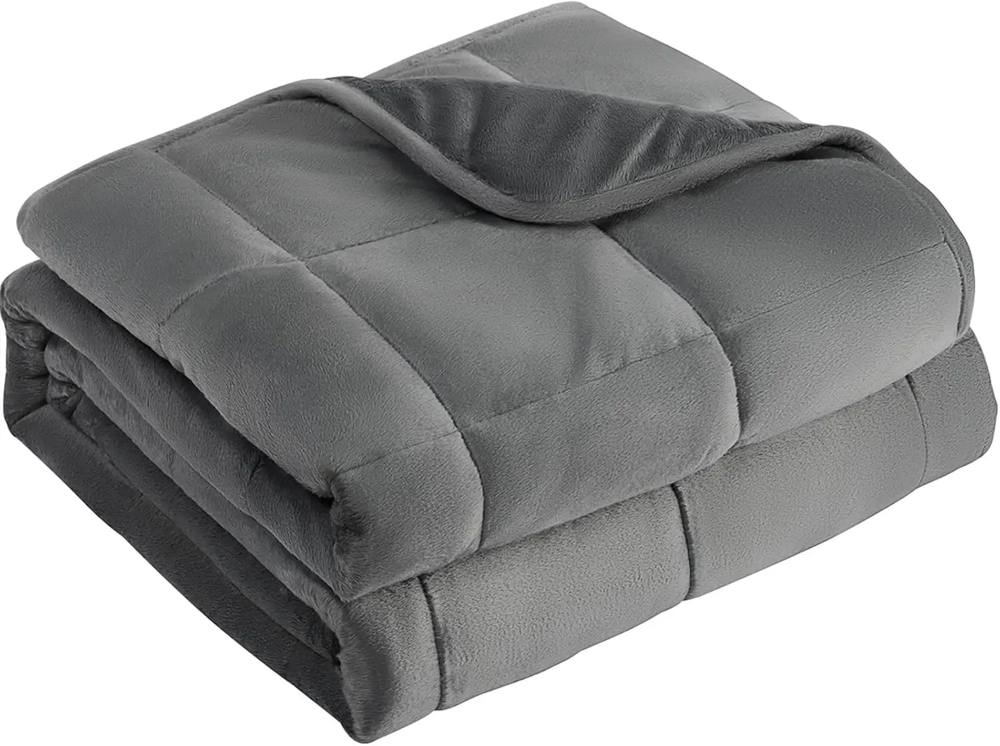 Weighted blanket extra large 20 lb 88 "x 104" cool breathable thick blanket microfiber material with glass beads