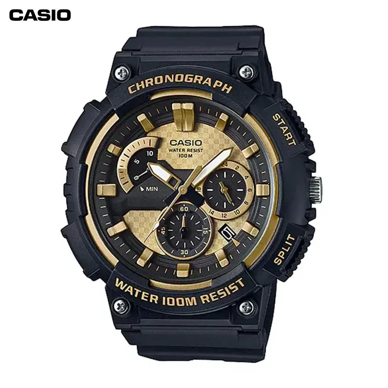 Casio MCW-200H/100H Watch Men's Men's Watch Multi-function Dial Stopwatch Date Sports Smart Cool Fashion Quartz Watch