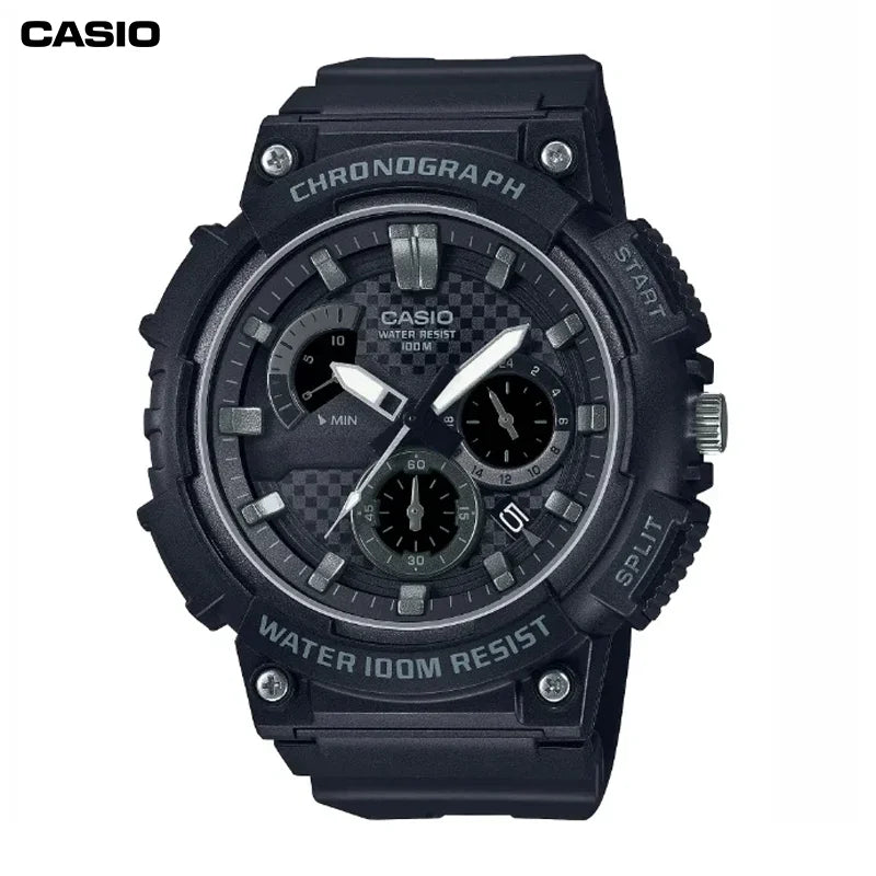 Casio MCW-200H/100H Watch Men's Men's Watch Multi-function Dial Stopwatch Date Sports Smart Cool Fashion Quartz Watch