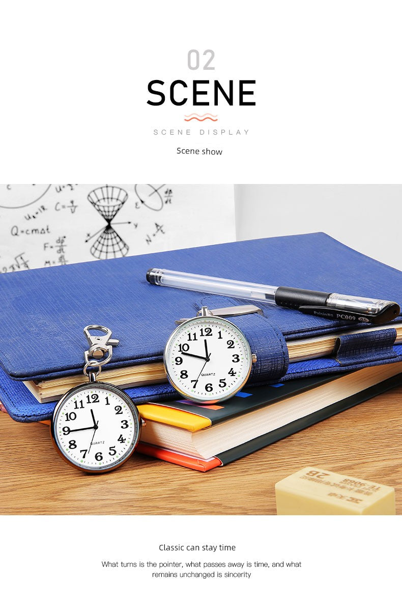 Civil Servant Examination Watch Special Carry-on Small Watch Senior High School Entrance Examination Pocket Watch Male Schoolmaster Public Entrance Examination Pointer Timing Female Brief Boxers