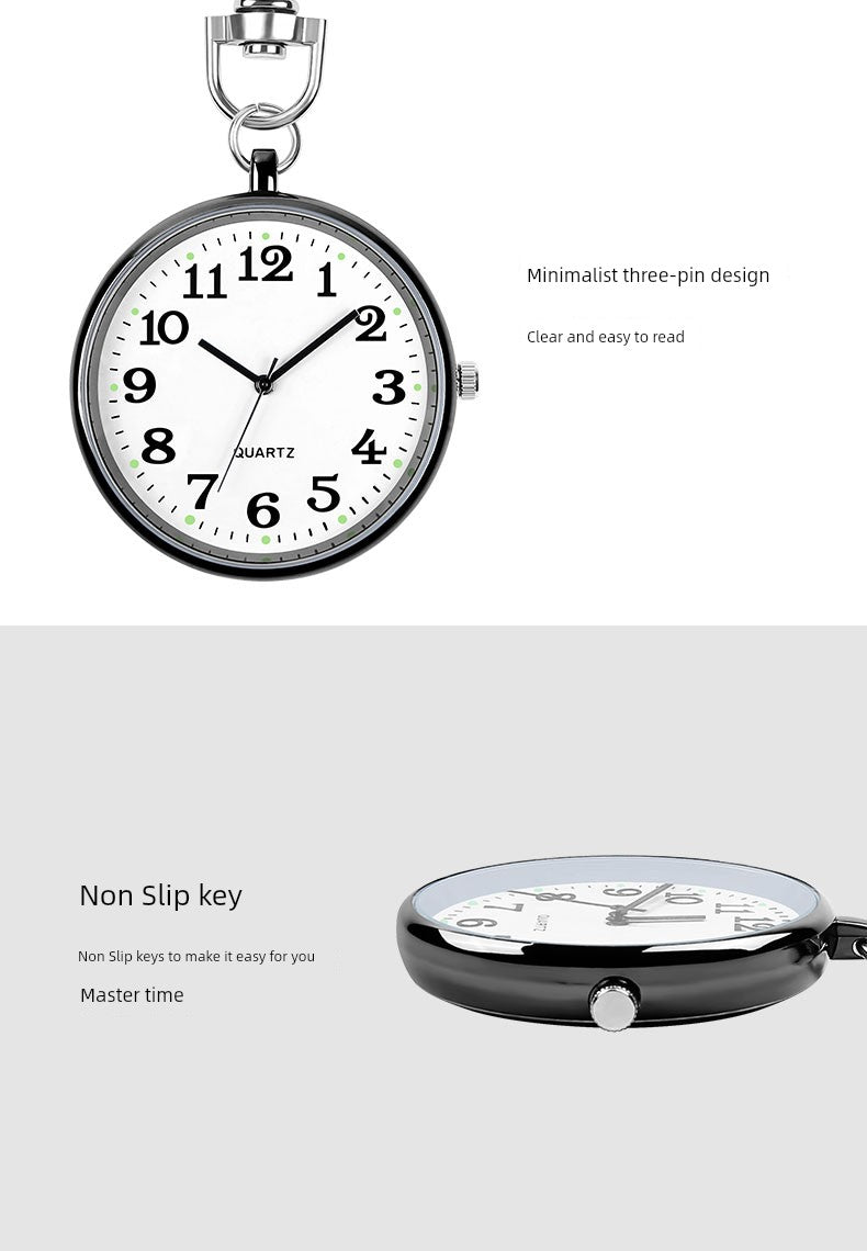 Civil Servant Examination Watch Special Carry-on Small Watch Senior High School Entrance Examination Pocket Watch Male Schoolmaster Public Entrance Examination Pointer Timing Female Brief Boxers