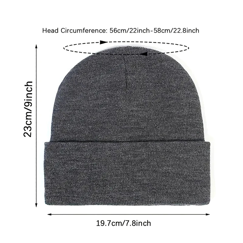 Unisex Satin Lined Anti Static Beanie Hat For Women Winter Silk Lining Slouchy Warm Cuffed 2Layer Hair Cover Sleep Cap Brief Boxers