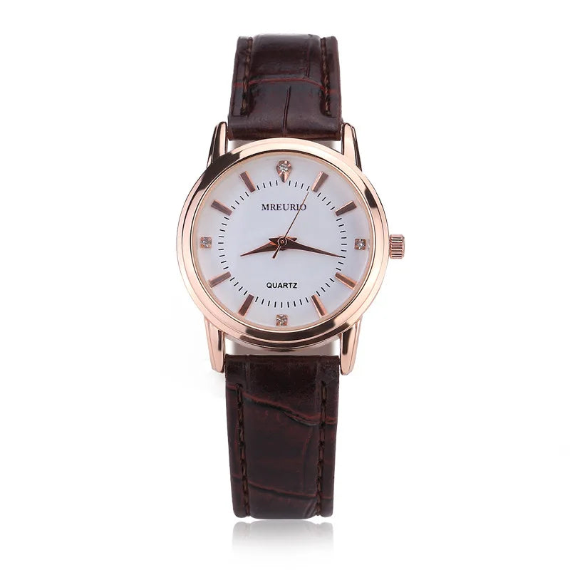 Famous Brand Explosive Couple Quartz Watch for Men Women Leather Belt Casual Fashion Wrist Watches Luxury Clock Wholesale