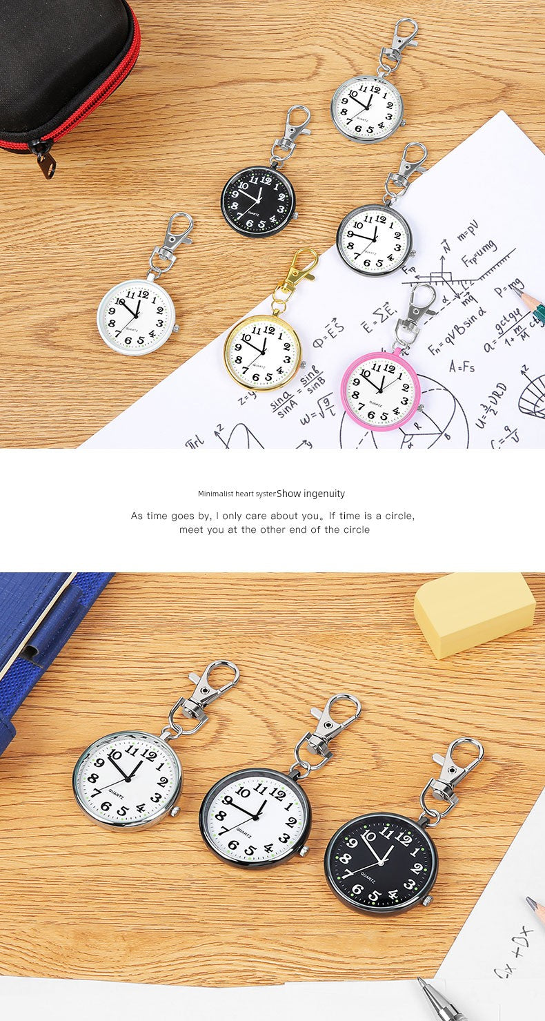 Civil Servant Examination Watch Special Carry-on Small Watch Senior High School Entrance Examination Pocket Watch Male Schoolmaster Public Entrance Examination Pointer Timing Female Brief Boxers