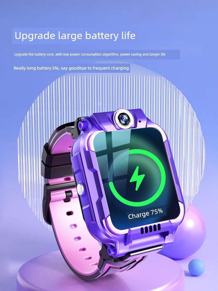 [90% Parents' Choice] Genius Children's Phone Watch Smart Watch 5G All Netcom Primary School Junior High School Students Dedicated Learning Positioning Waterproof WiFi Video Call Boys and Girls Brief Boxers