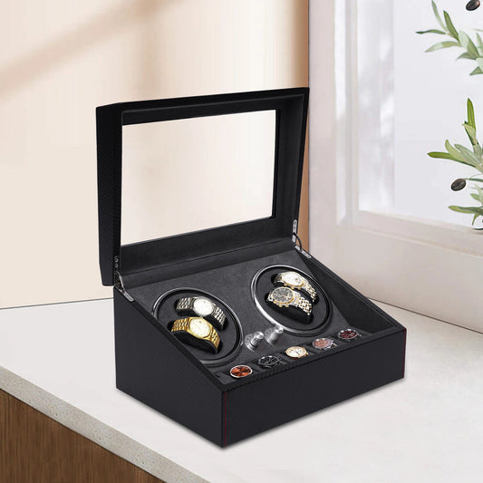 Watch Winder High Quality Automatic Watch Shaker, Silent Motor Case, Mechanical Case, Watch, Storage, Watch Jewelry Display Brief Boxers