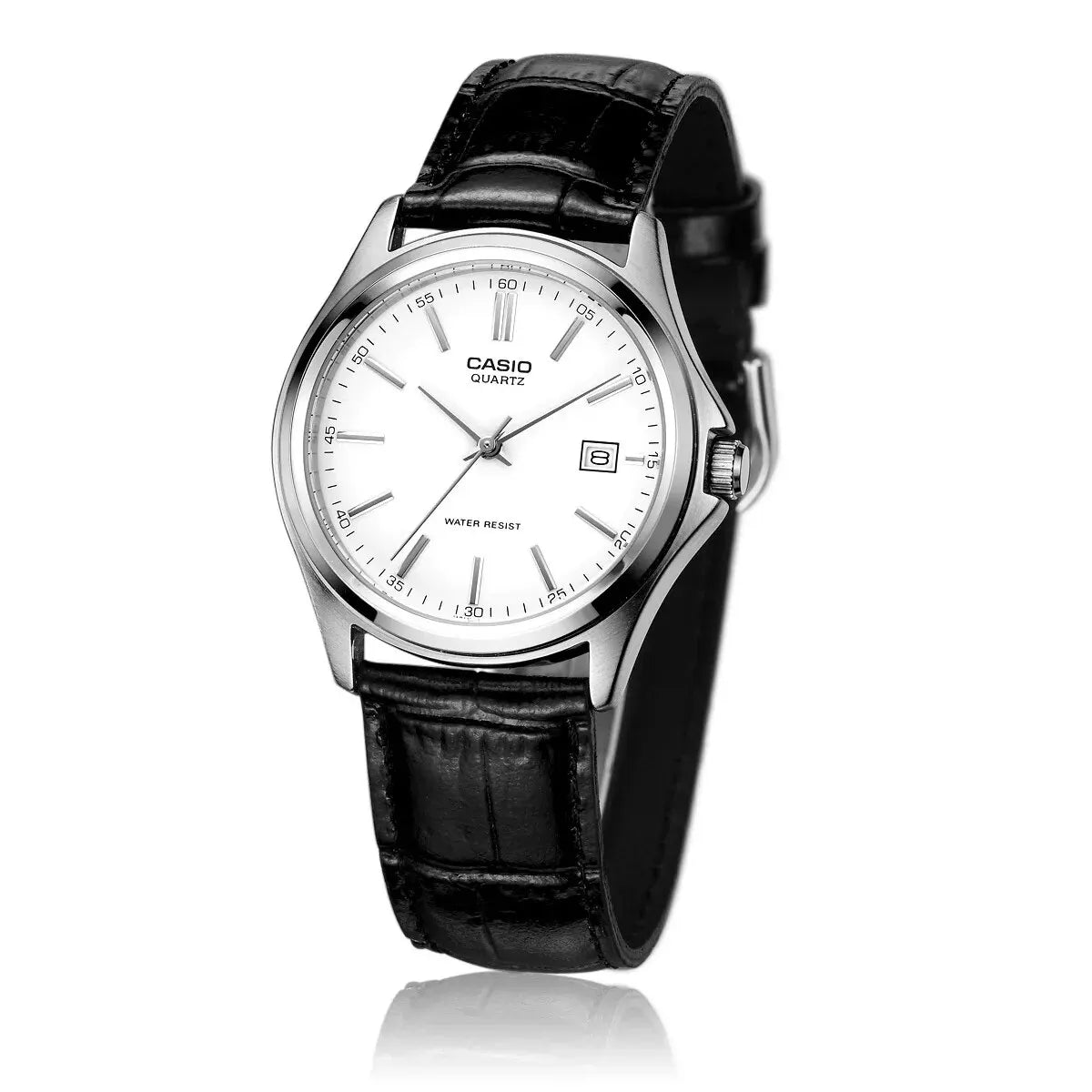 Casio MTP-1183A Women Watch Steel Belt Leather Leisure High Luxury Business Date Simple Diamond Face Quartz Watch Men Watch