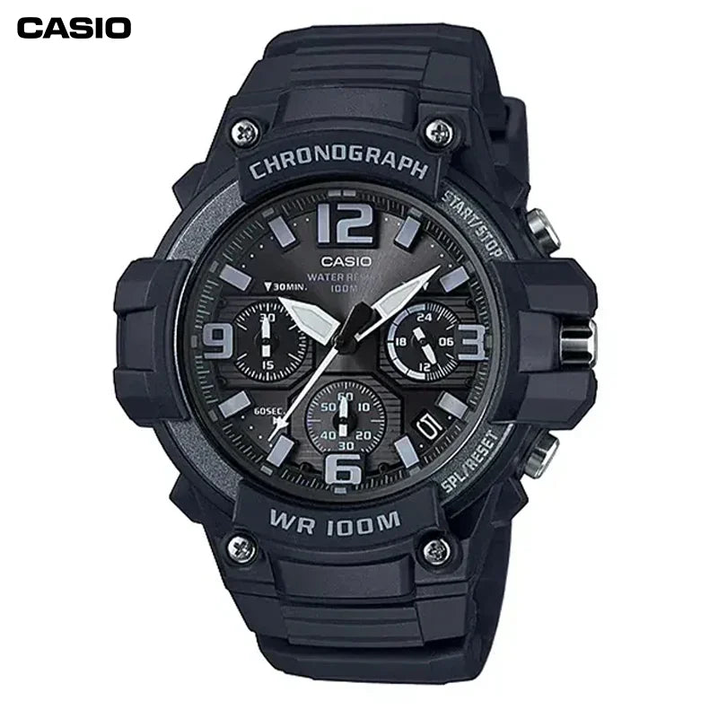 Casio MCW-200H/100H Watch Men's Men's Watch Multi-function Dial Stopwatch Date Sports Smart Cool Fashion Quartz Watch