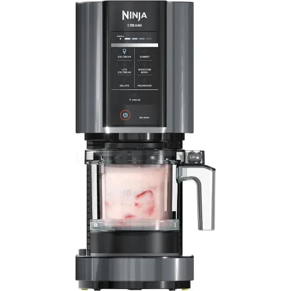 Ninja NC299AMZ CREAMi Ice Cream Maker, for Gelato, Mix-ins, Milkshakes, Sorbet, Smoothie Bowls & More