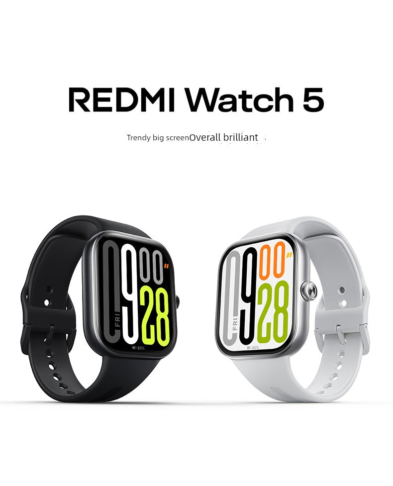 [New Arrival] Redmi Watch 5 Redmi Watch5 Xiaomi Smart Watch Sports Running Step Endurance Bluetooth Calling Blood Oxygen Heart Rate HD Large Screen Brief Boxers