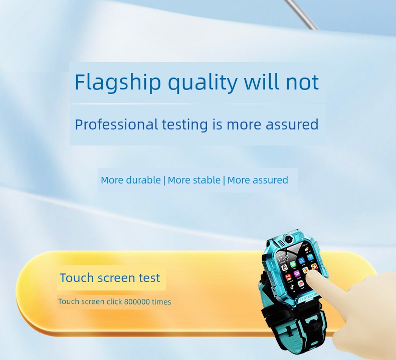 [90% Parents' Choice] Genius Children's Phone Watch Smart Watch 5G All Netcom Primary School Junior High School Students Dedicated Learning Positioning Waterproof WiFi Video Call Boys and Girls Brief Boxers