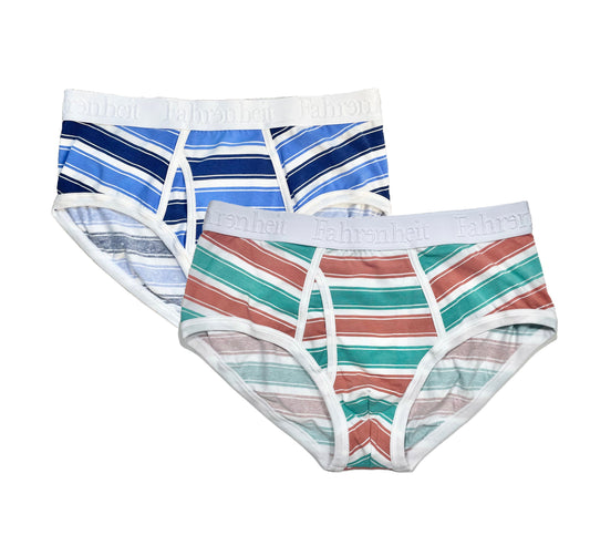 Stripe Brief Bundle by Fahrenheit New York Fahrenheit New York