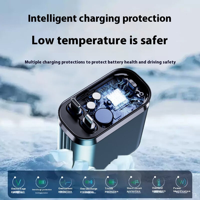 Starry Sky Flexible Wire Car Charger Brief Boxers